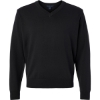Custom Mens New Classics V-Neck Sweater Black