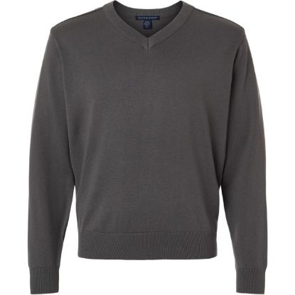 Custom Mens New Classics V-Neck Sweater Graphite