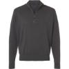 Custom Mens New Classics Quarter-Zip Sweater Graphite