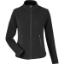 Custom Womens CrownLux Performance® Fleece Full-Zip Jacket Black