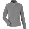 Custom Womens CrownLux Performance® Fleece Full-Zip Jacket Graphite