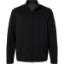 Custom Mens Berkley Textured Full-Zip Jacket Black