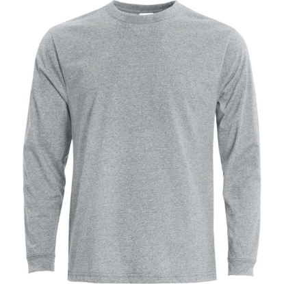 Custom Unisex Eco Long Sleeve T-Shirt Ash