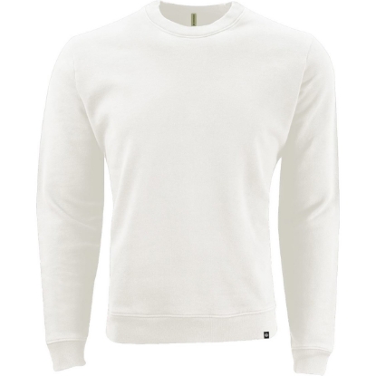 Custom Unisex Motion Crewneck Sweatshirt White