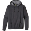 Custom Unisex Heathered Hooded Sweatshirt Charcoal