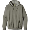 Custom Unisex Heathered Hooded Sweatshirt Military Green