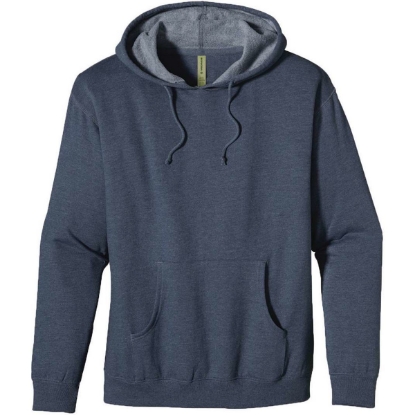 Custom Unisex Heathered Hooded Sweatshirt Water