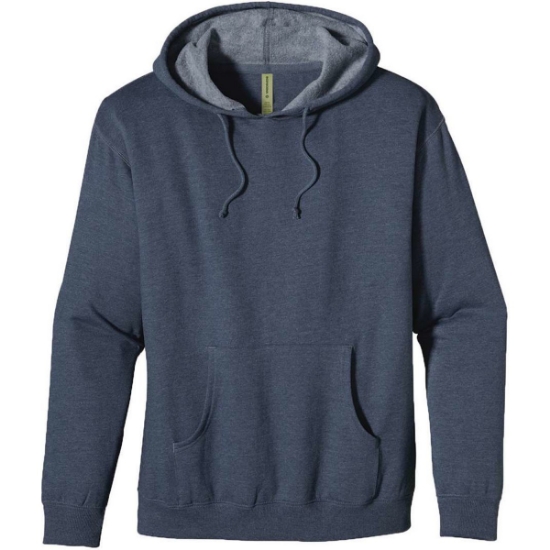 Custom Unisex Heathered Hooded Sweatshirt Water