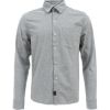 Custom Mens Eco Button Down Shirt Ash