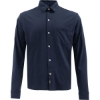 Custom Mens Eco Button Down Shirt Navy
