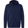 Custom Unisex Perform Full-Zip Hooded Sweatshirt Classic Navy