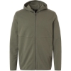 Custom Unisex Perform Full-Zip Hooded Sweatshirt Pine