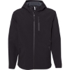 Custom Mens Poly-Tech Soft Shell Jacket Black