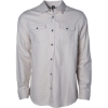 Custom Unisex Flannel Shirt Ivory Heather