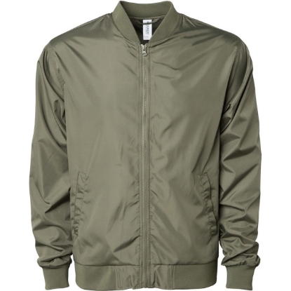 Custom Unisex Lightweight Bomber Jacket Army