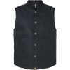 Custom Mens Insulated Canvas Workwear Vest Black