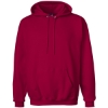 Custom Unisex Ultimate Cotton® Hooded Sweatshirt Deep Red