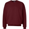 Custom Unisex Ultimate Cotton® Crewneck Sweatshirt Maroon