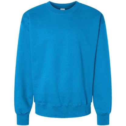Custom Unisex Ultimate Cotton® Crewneck Sweatshirt Teal