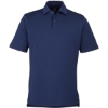 Custom Mens USA Made Tournament Solid Tech Polo Marine