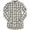 Custom Womens Flannel Shirt Oxford/ Natural Buffalo