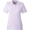 Custom Womens Fanshell Polo Lavender/ White Cap