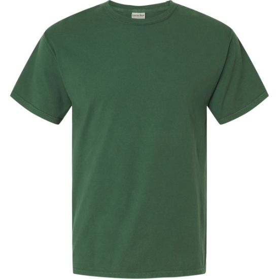 Custom Mens Garment-Dyed T-Shirt Field Green