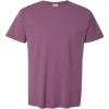 Custom Mens Garment-Dyed T-Shirt Purple Plum Raisin