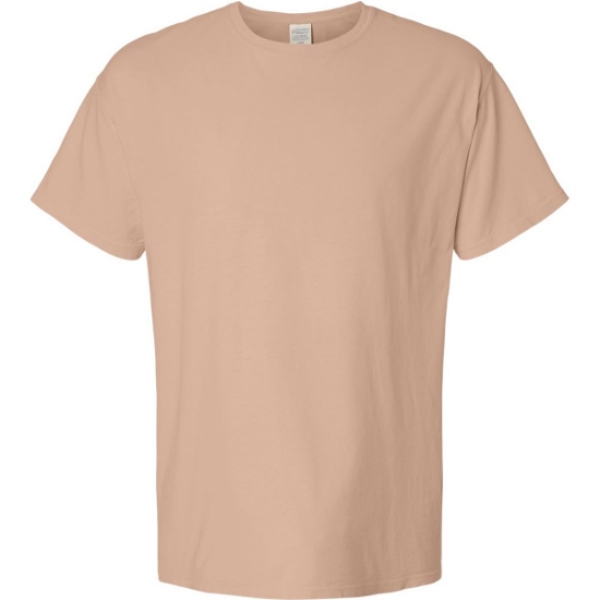 Custom Unisex Botanical Dyed T-Shirt Botanical Mallow