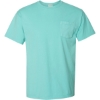 Custom Unisex Garment-Dyed Pocket T-Shirt Mint