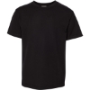 Custom Youth Garment-Dyed T-Shirt Black