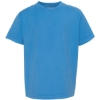 Custom Youth Garment-Dyed T-Shirt Summer Sky Blue