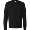Custom Unisex Garment-Dyed Long Sleeve T-Shirt Black