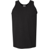 Custom Unisex Garment-Dyed Unisex Tank Top Black
