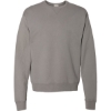 Custom Unisex Garment-Dyed Crewneck Sweatshirt Concrete Grey