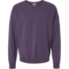 Custom Unisex Garment-Dyed Crewneck Sweatshirt Grape Soda