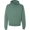 Custom Unisex Garment-Dyed Hooded Sweatshirt Cypress Green