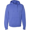 Custom Unisex Garment-Dyed Hooded Sweatshirt Deep Forte Blue