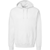 Custom Unisex Garment-Dyed Hooded Sweatshirt White