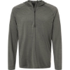 Custom Mens Atoll Half-Zip Hooded Pullover Moss