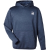 Custom Mens Coldfront+ Performance Hooded Sweatshirt Naval Academy Heather