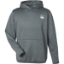 Custom Mens Coldfront+ Performance Hooded Sweatshirt Volcanic Ash Heather