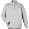 Custom Mens Coldfront+ Quarter-Zip Pullover Harbor Mist Heather
