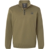 Custom Mens Coldfront+ Quarter-Zip Pullover Overland Heather