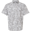 Custom Mens Tidepoint Printed Short Sleeve Shirt Seagull