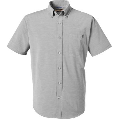 Custom Mens Kona Solid Shirt Harbor Mist