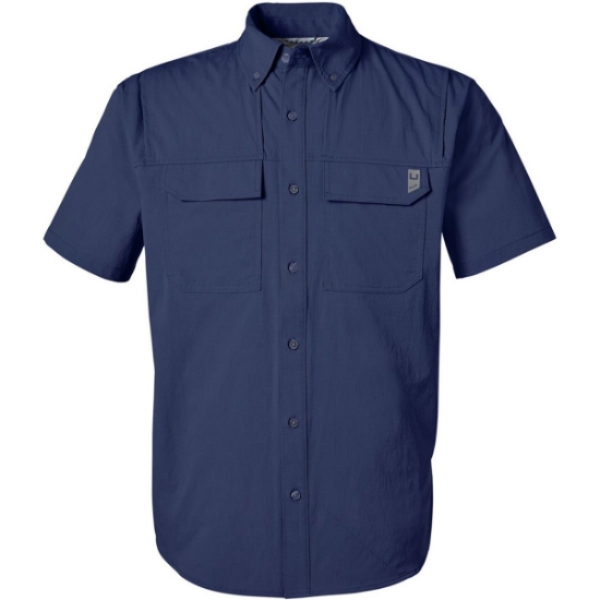 Custom Mens Creekbed Short Sleeve Shirt Naval Academy