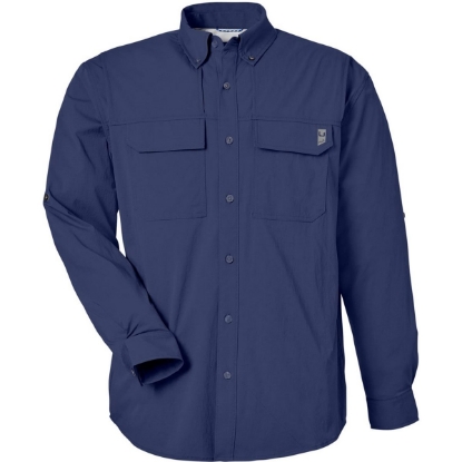 Custom Mens Creekbed Pocket Fishing Shirt Naval Academy
