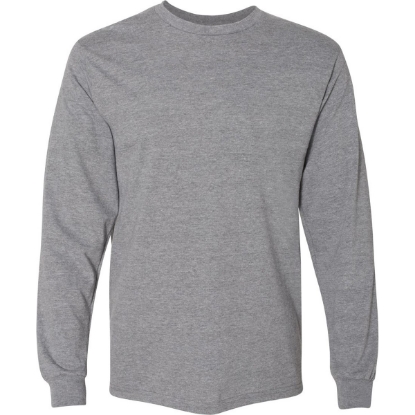 Custom Unisex Hammer™ Long Sleeve T-Shirt Graphite Heather