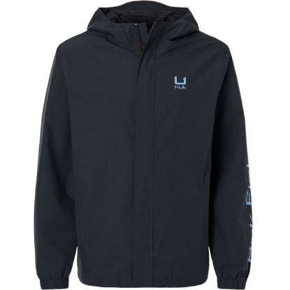 Custom Mens Storm Rain Jacket Black